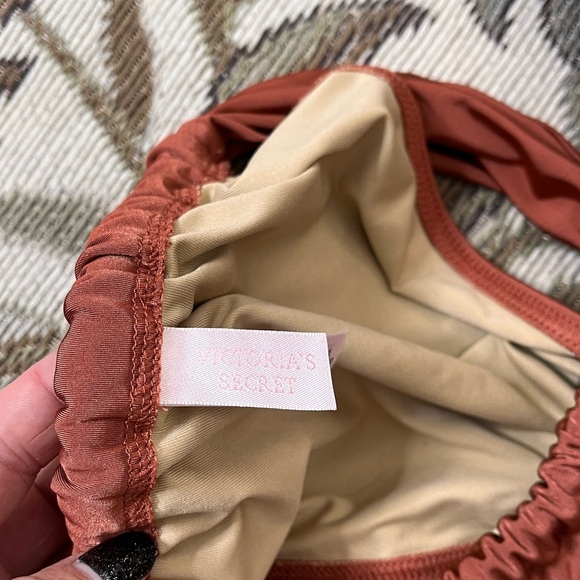 Y2K Victoria’s Secret Bikini Swimsuit Bronze Cheeky S Small M Medium - Picture 7 of 9